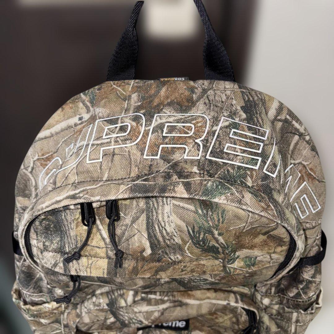 【美品】supreme 25FW Denim Backpack リアルツリー