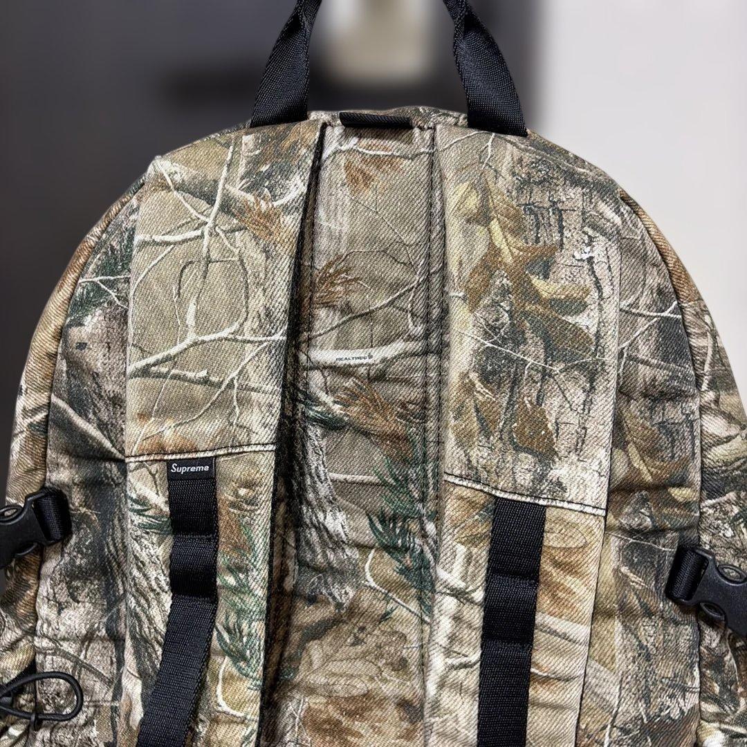 【美品】supreme 25FW Denim Backpack リアルツリー