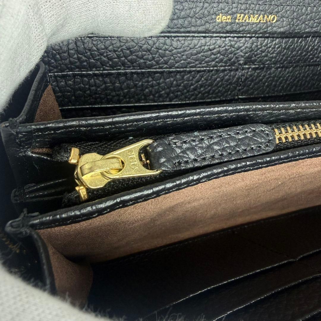 【極美品】傳濱野 ミーティア ウォレット 黄金比シリーズ 長財布 皇室御用達