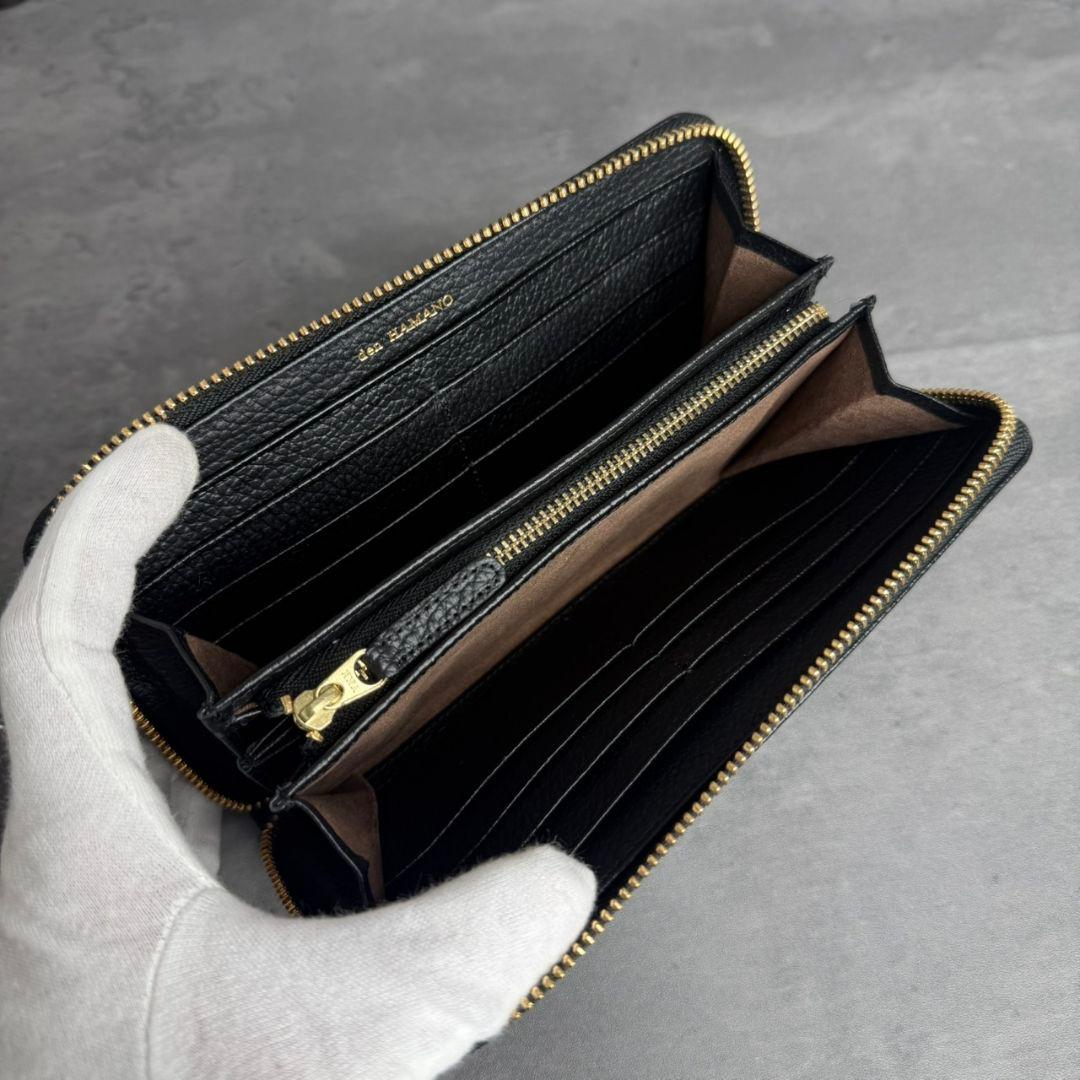 【極美品】傳濱野 ミーティア ウォレット 黄金比シリーズ 長財布 皇室御用達