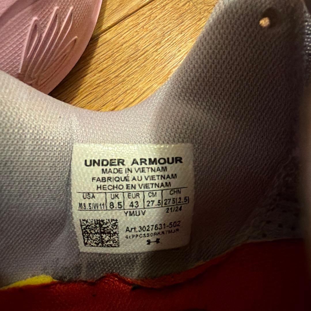 アンダーアーマー カリー12 カリーキャンプ 27.5cm レア