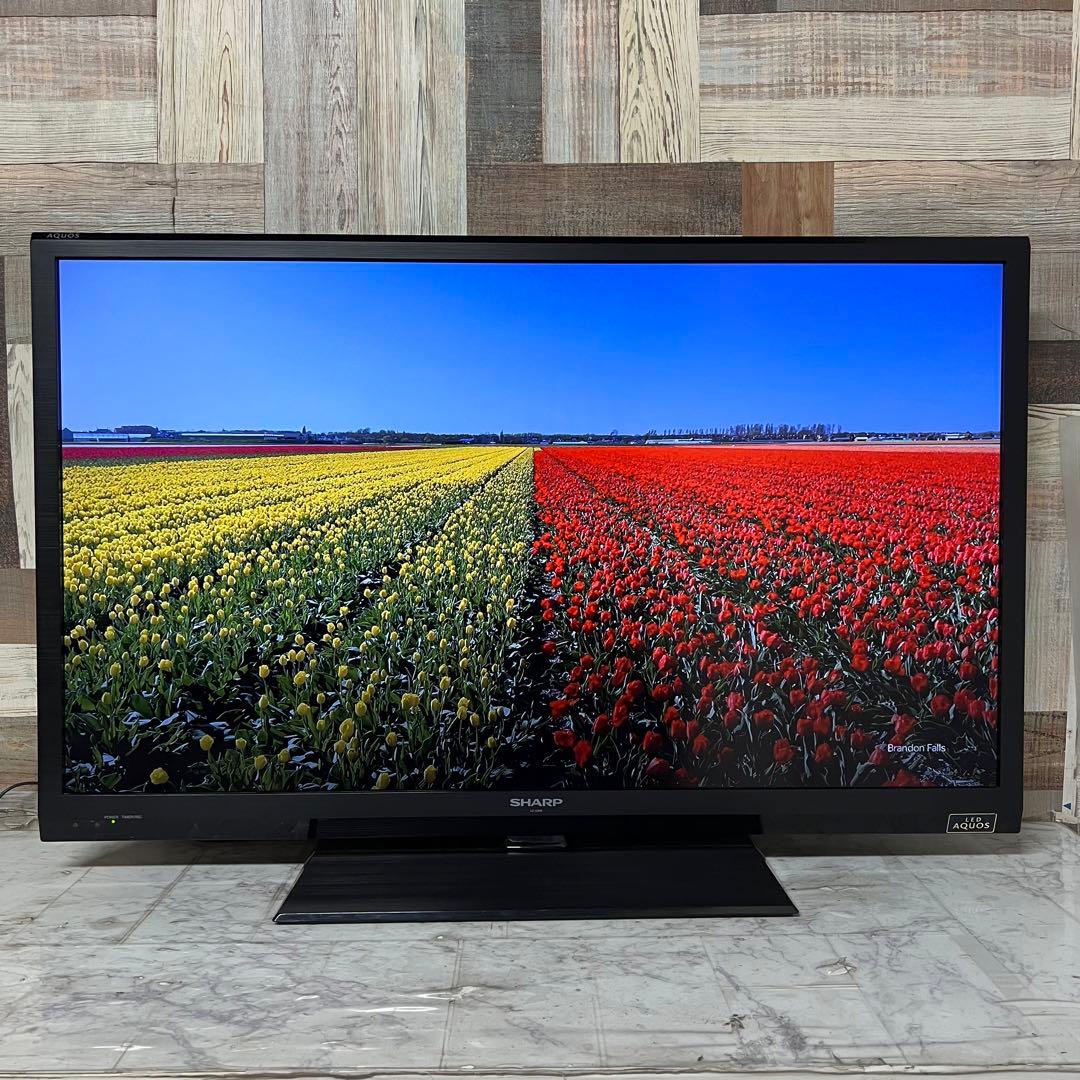 即日受渡❣️全国送料込シャープ AQUOS40型液晶テレビ外付HDD対応取説付