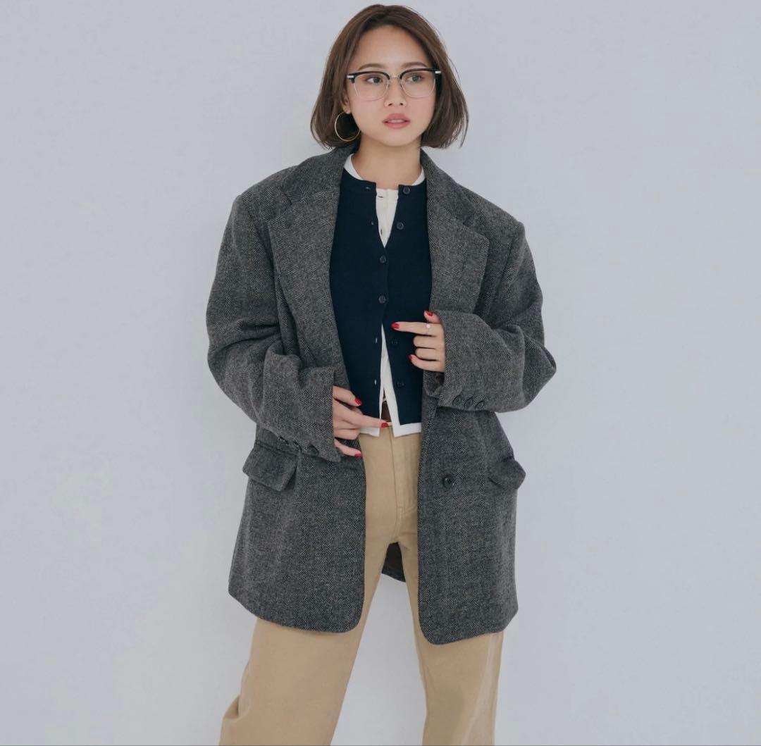 人気完売 COELIE collab オーバーショルダーテーラードジャケット