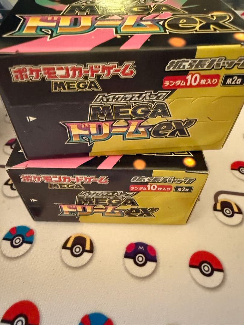 ポケモンカード MEGA ドリームex 2BOX シュリンク無し