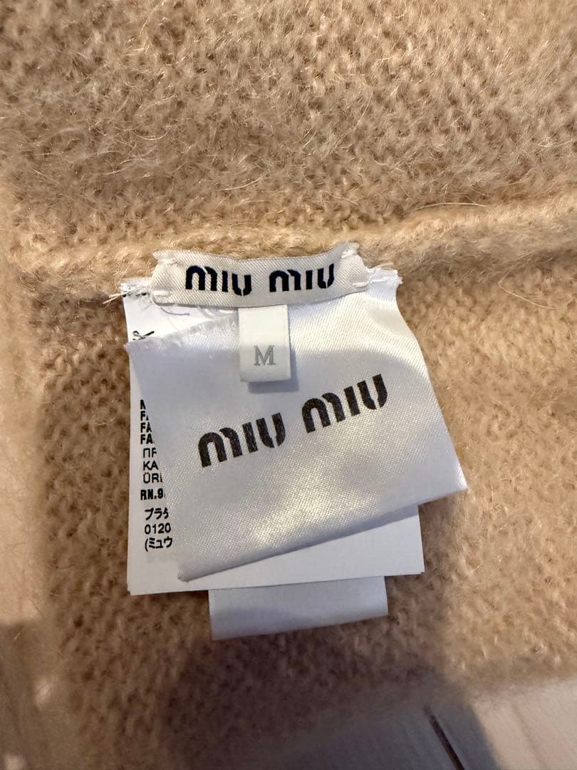 miumiu モヘアビーニー