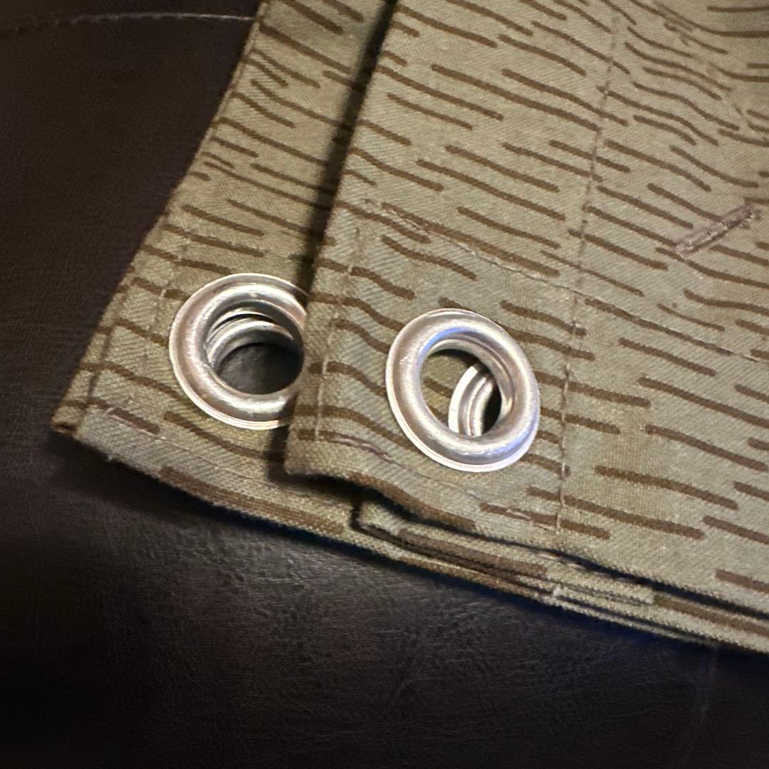 東ドイツ軍レインドロップカモ 軍幕デットストック