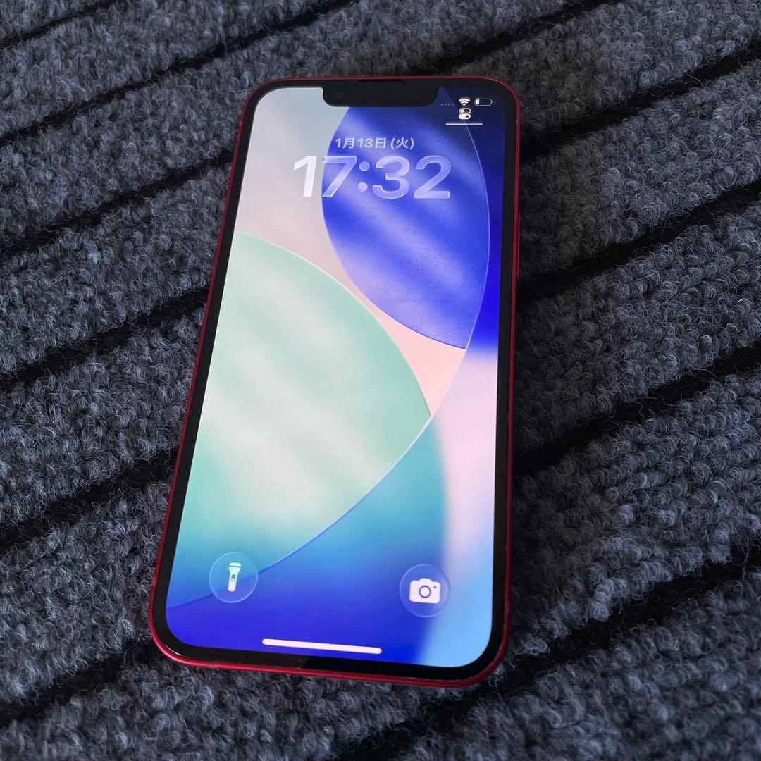 190 iPhone13 mini 128GB SIMフリー　レッド
