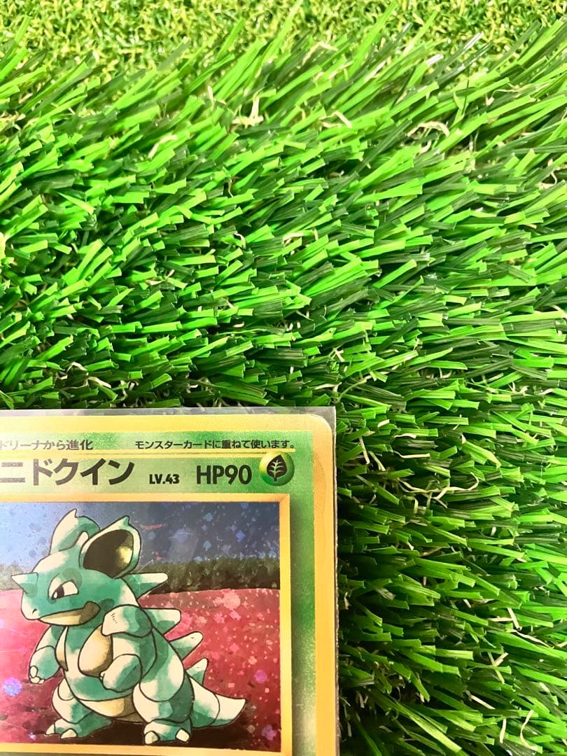 旧裏 渦巻きホロ ニドキング ニドクイン ポケモンカード HOLO holo