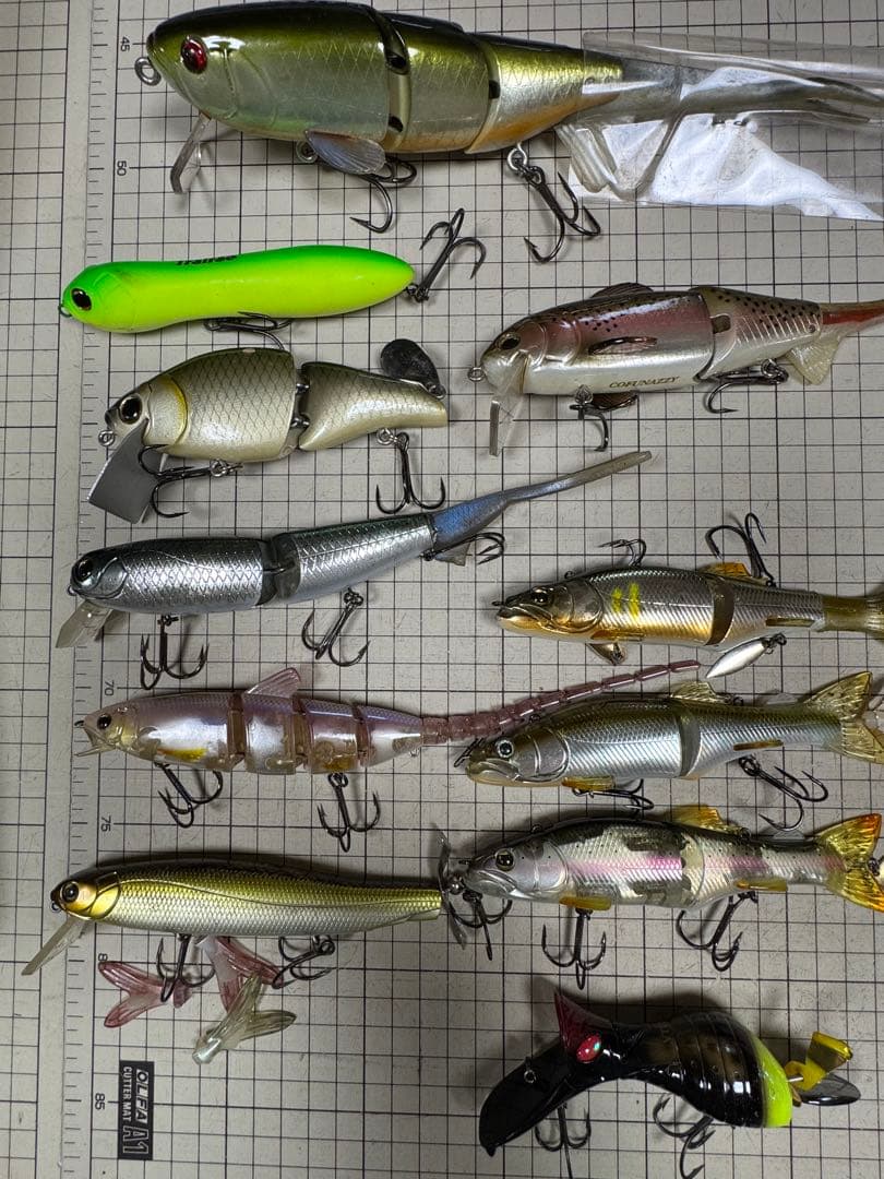 バス釣り引退 イマカツEGビッグべイトセット