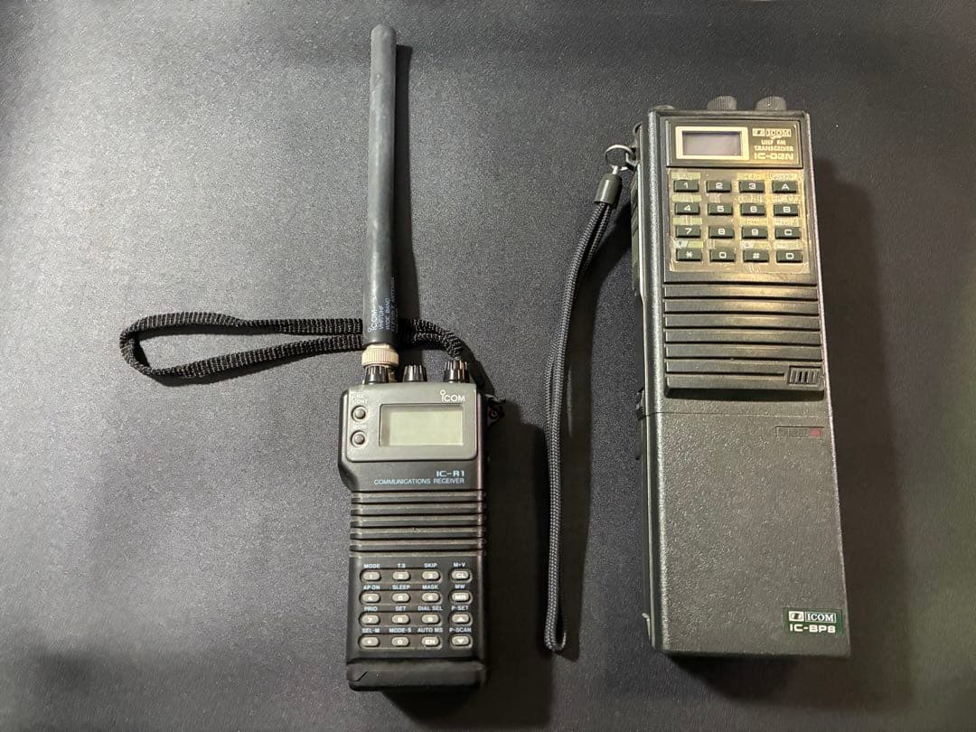 ICOM IC-R1 IC-03N IC-BP8 セット ジャンク