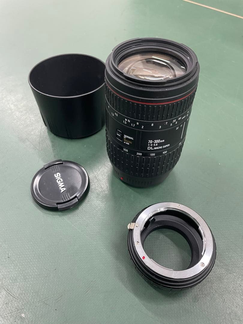 sigma 70-300mm f4-5.6 dl macro super 変換付