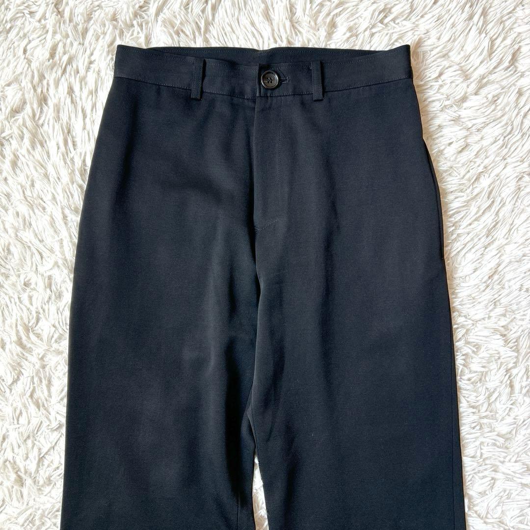 Y's ワイズ ヨウジヤマモト　バックデザイン スタッズウール ワイドパンツ 3