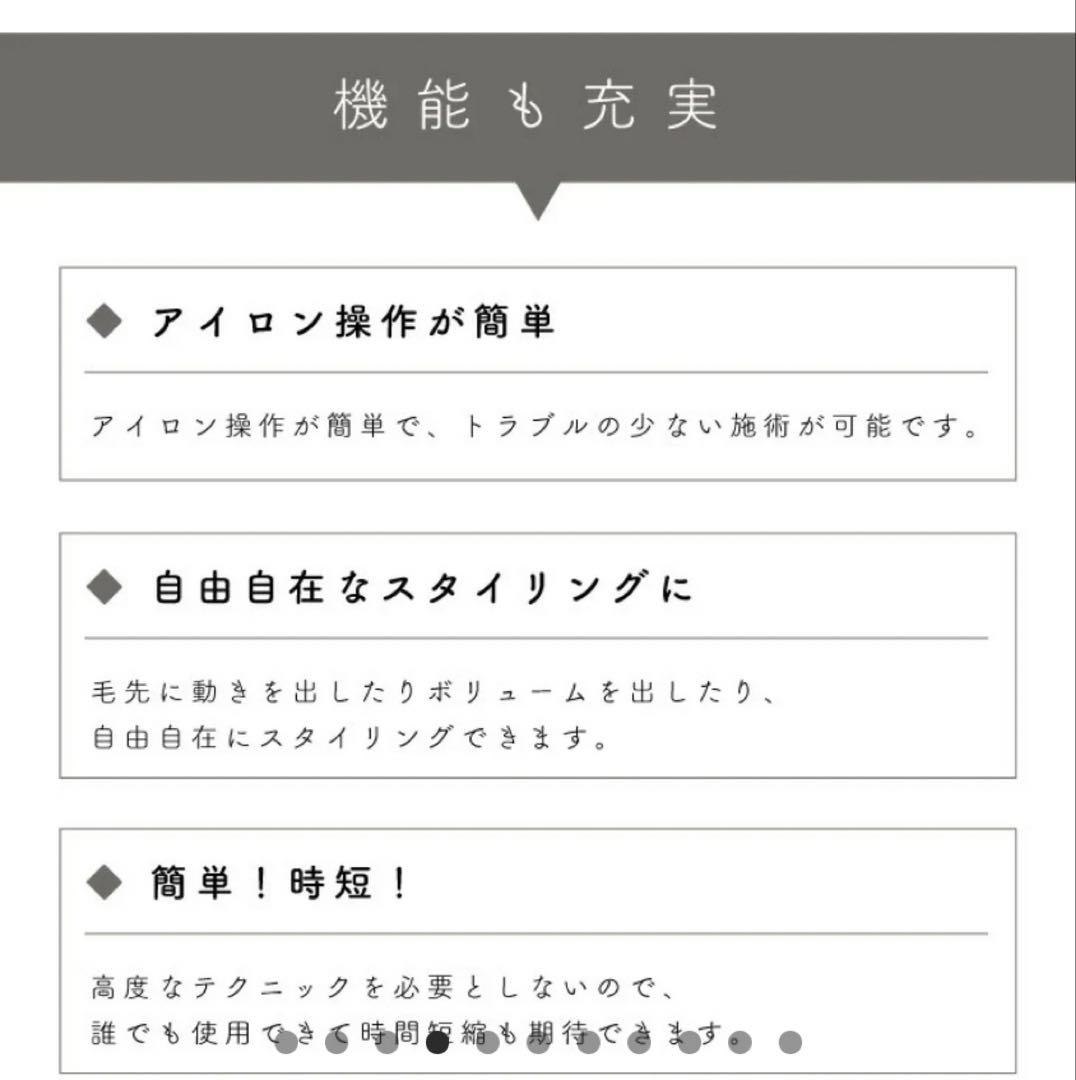 Twin ヘアアイロン ブラック