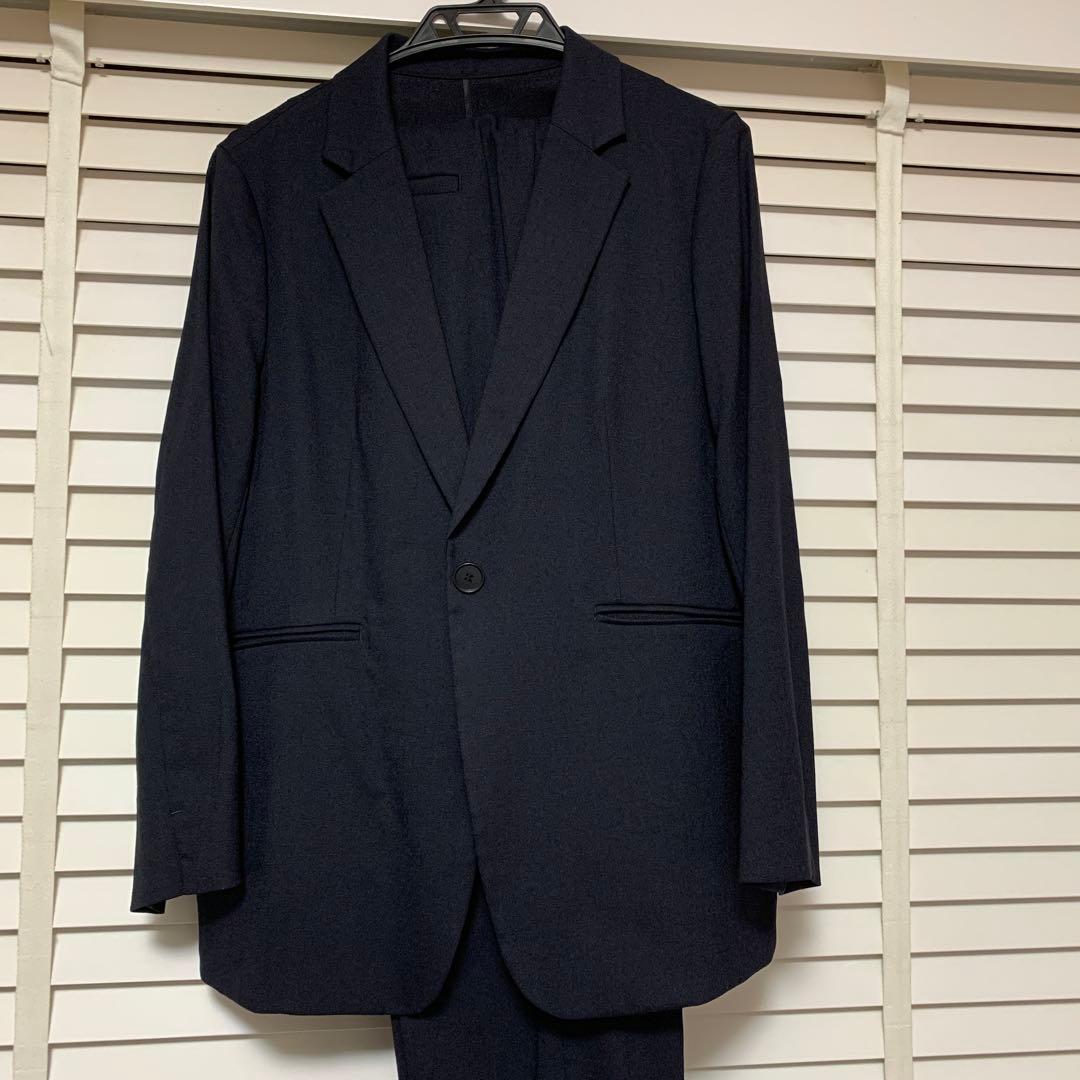 23区ネイビー テーラードジャケット 上下セットLLサイズ