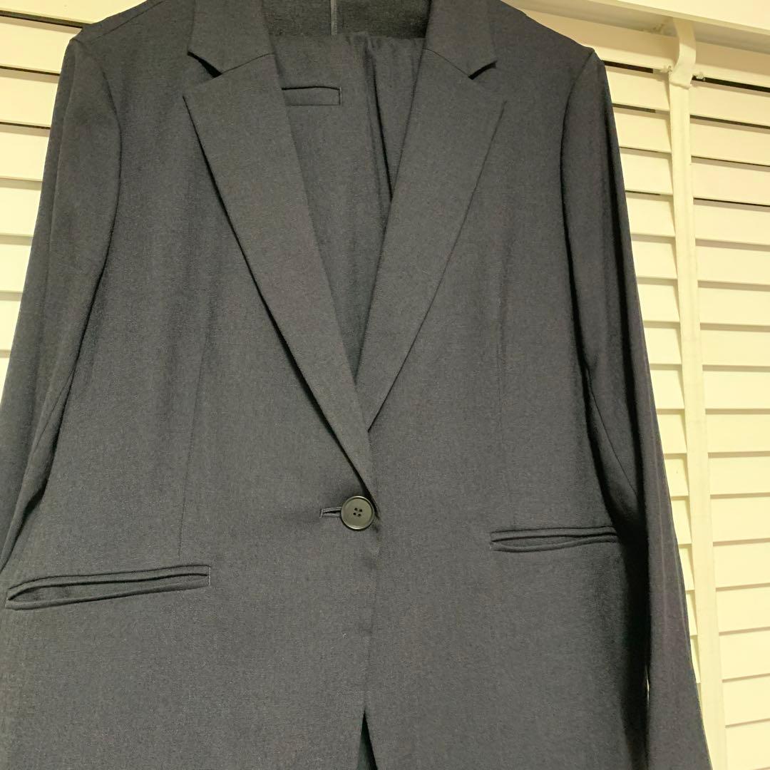 23区ネイビー テーラードジャケット 上下セットLLサイズ
