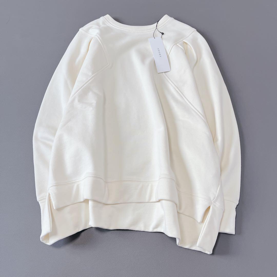 未使用✨タグ付き　アドーア　リボーンコットンカットソー　38