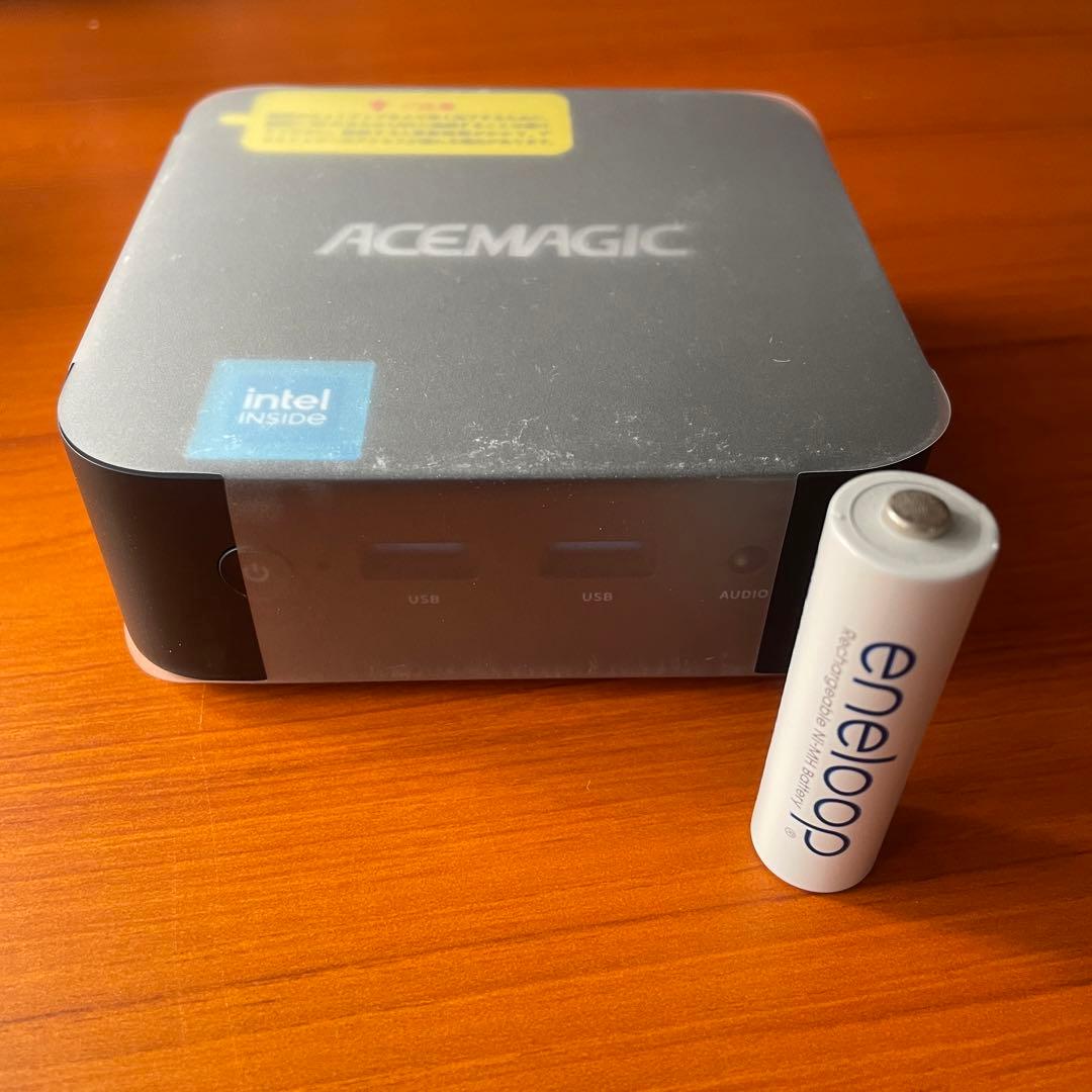 【新品】ミニPC intel N150 8GB 256GB 黒色　パソコン