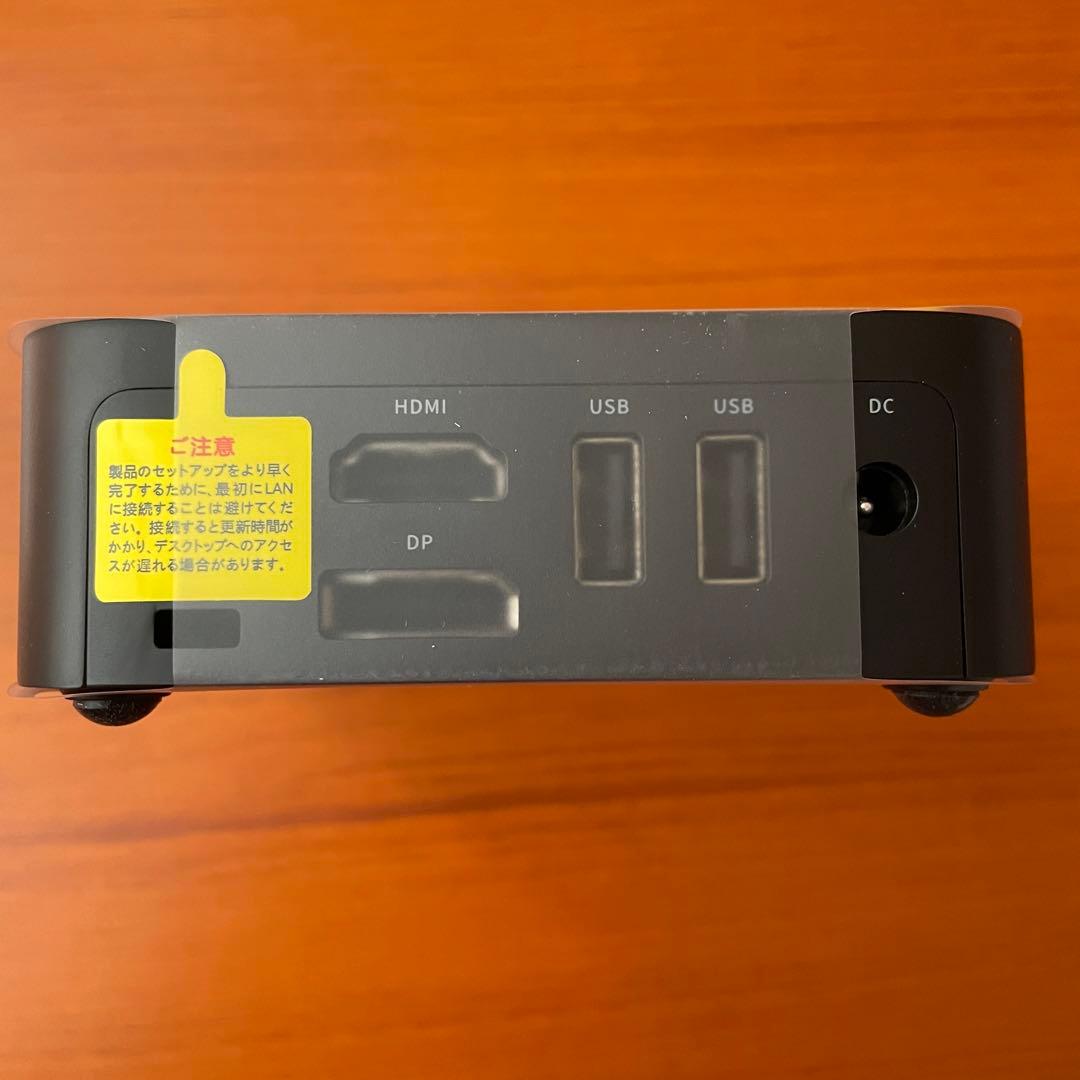 【新品】ミニPC intel N150 8GB 256GB 黒色　パソコン