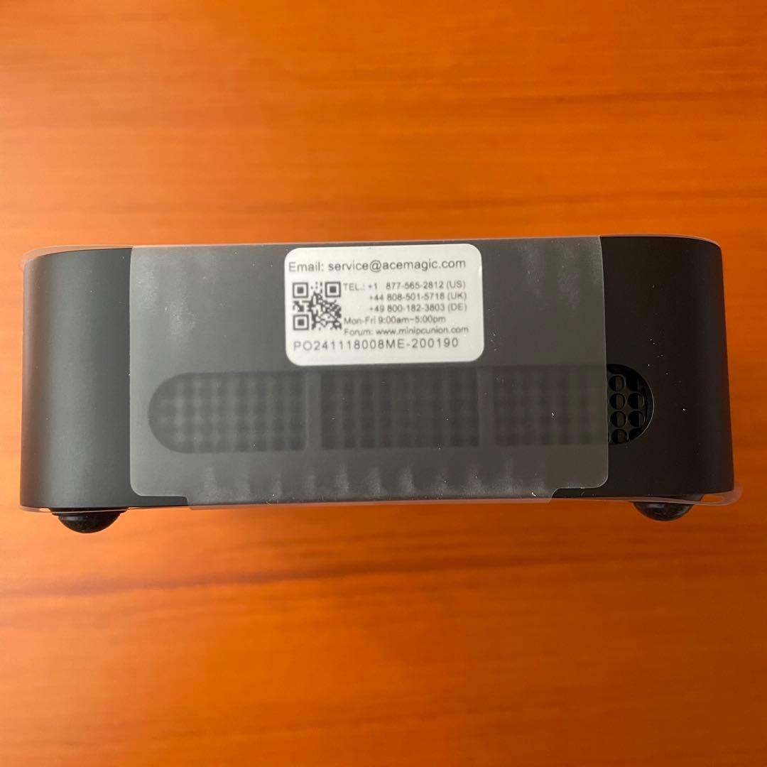 【新品】ミニPC intel N150 8GB 256GB 黒色　パソコン