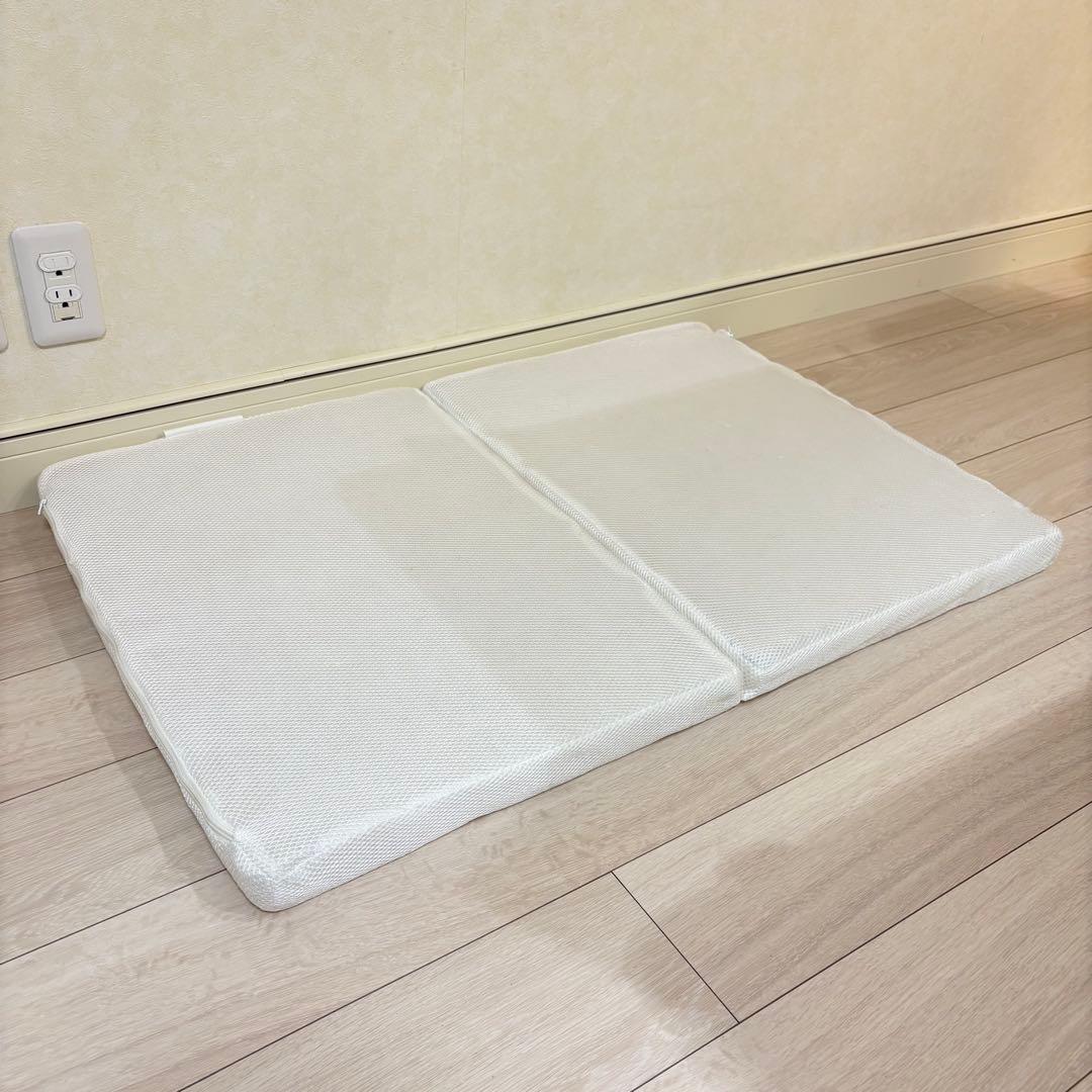 ヤマサキ コンパクトベッドツーオープンミニベッド（コンパクト）⭐︎美品⭐︎