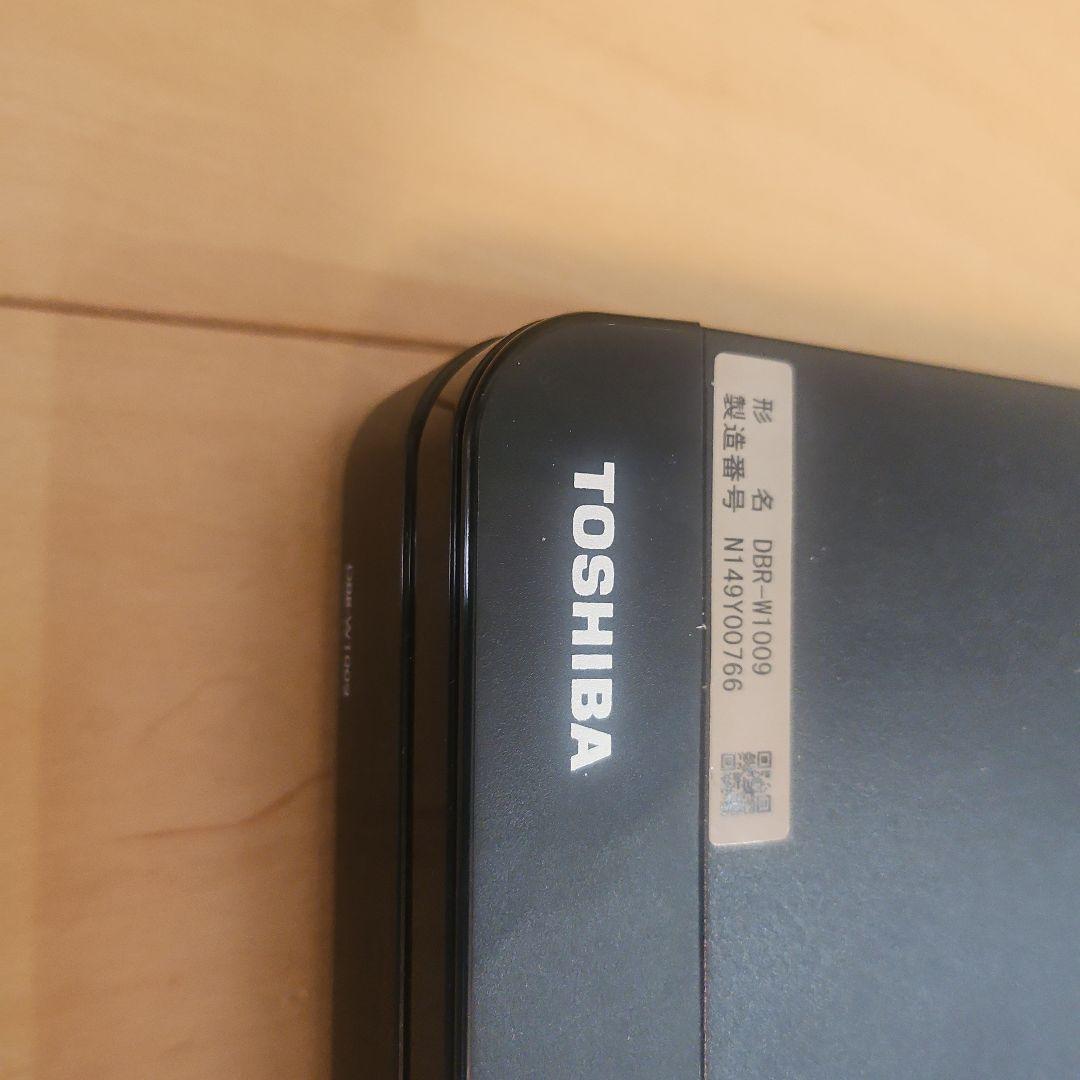 未使用　東芝Toshiba REGZA ブルーレイプレーヤー　DBR-W1009