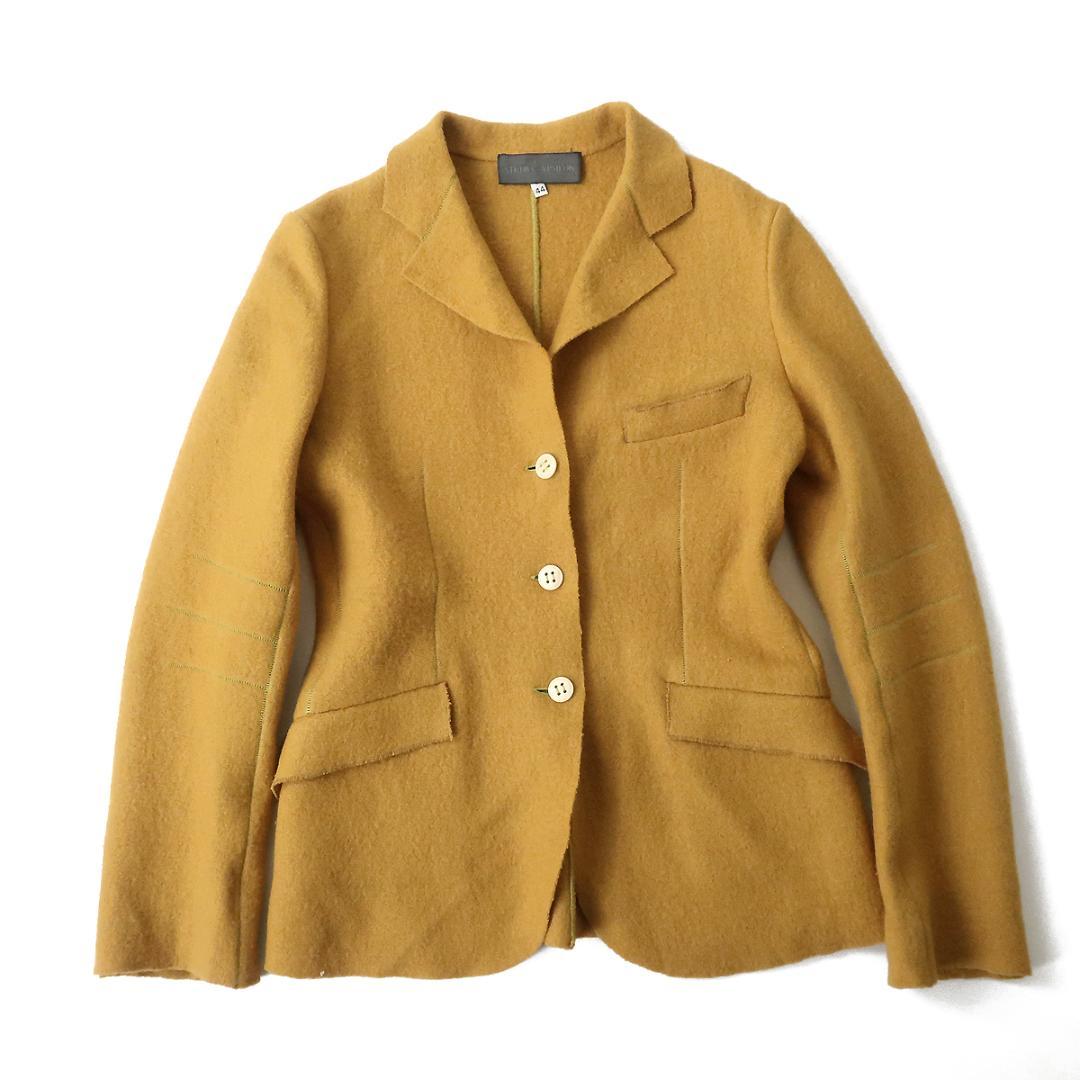 イタリア製 STUDIO YPSILON ウールメルトンジャケット