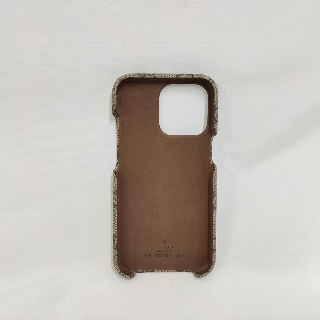 ○★新品 未使用 グッチ オフィディア iPhoneケース 13pro用ベージュ