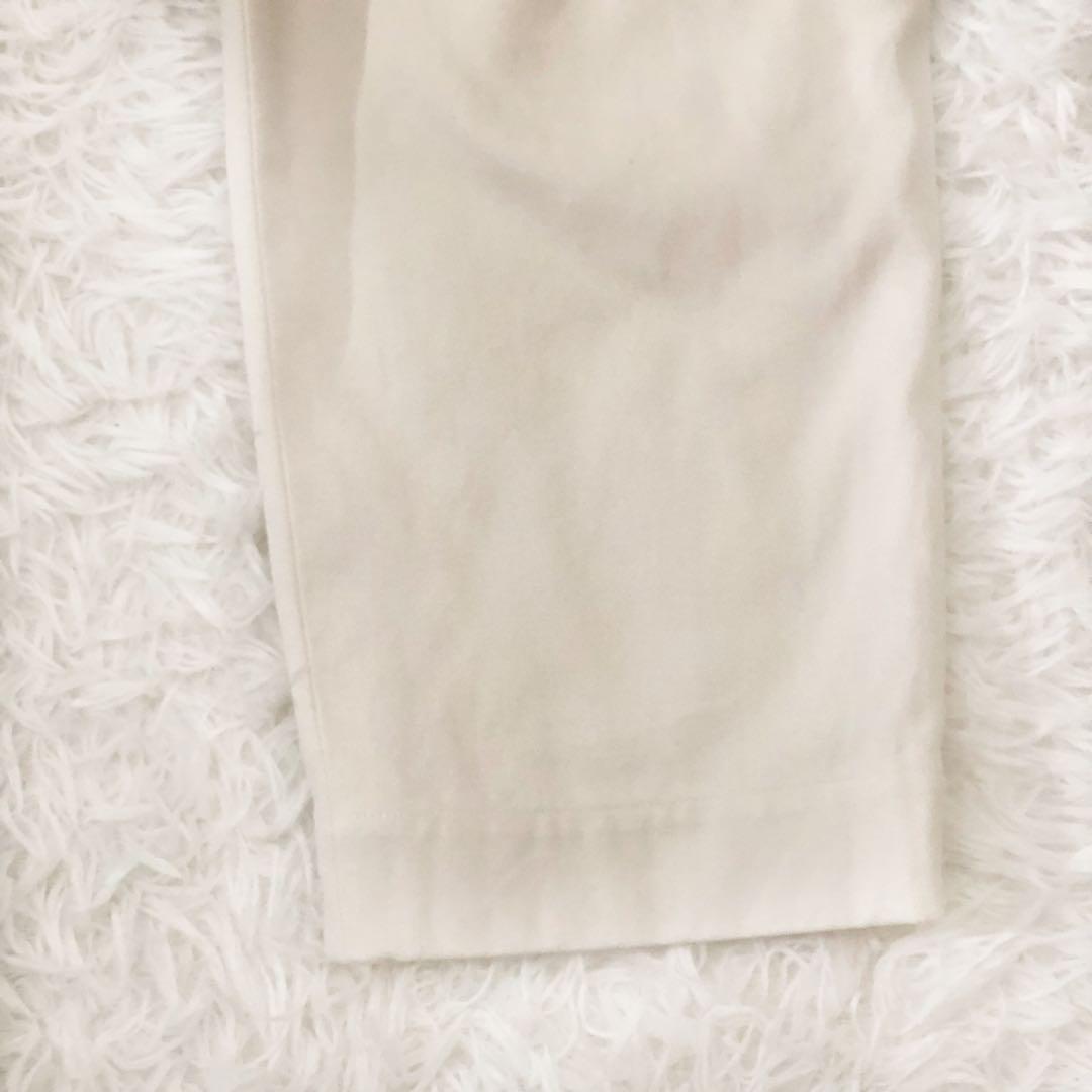 極美品 マーガレットハウエル 25SS ウォッシュドコットンツイル トラウザー