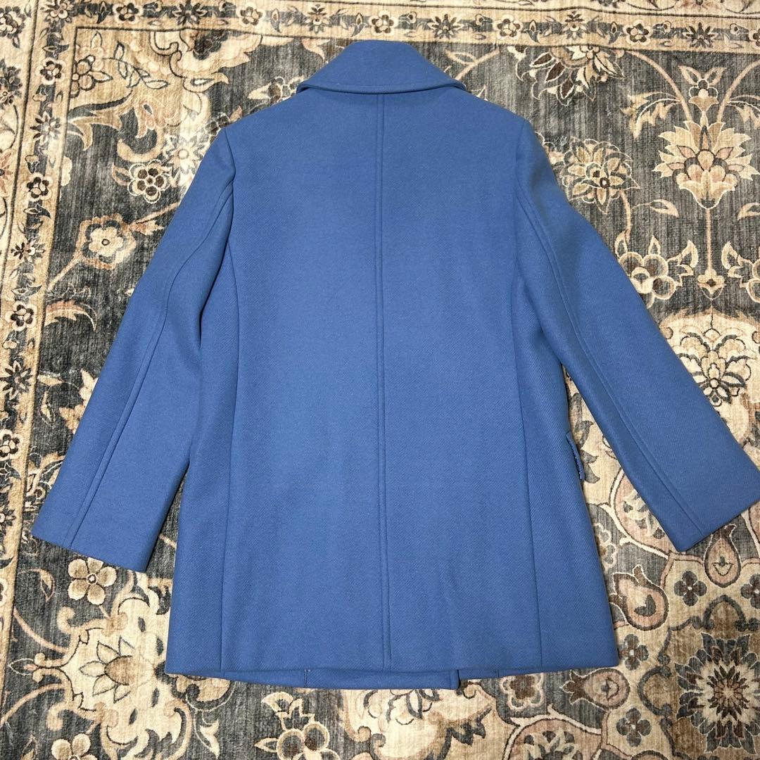 allureville ライトブルー ピーコート　Lサイズ