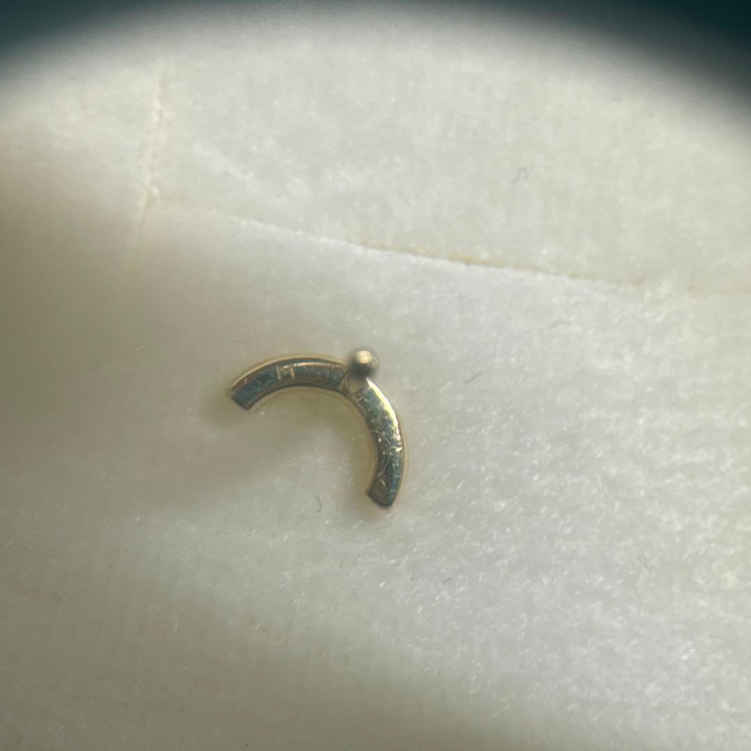 ビジュードエム　プチレインボーピアス　片耳用　ミオハルタカ