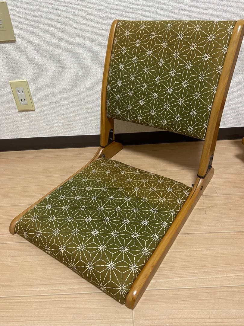 3点セット　光製作所 座椅子 3点 おまとめ 赤　緑