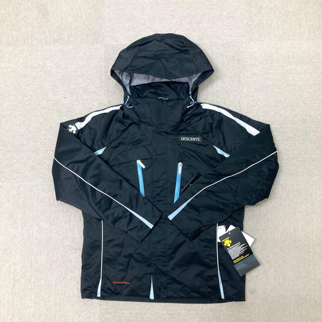 新品　訳あり　DESCENTE スキーウェア　ジャケット　ブラック　Mサイズ