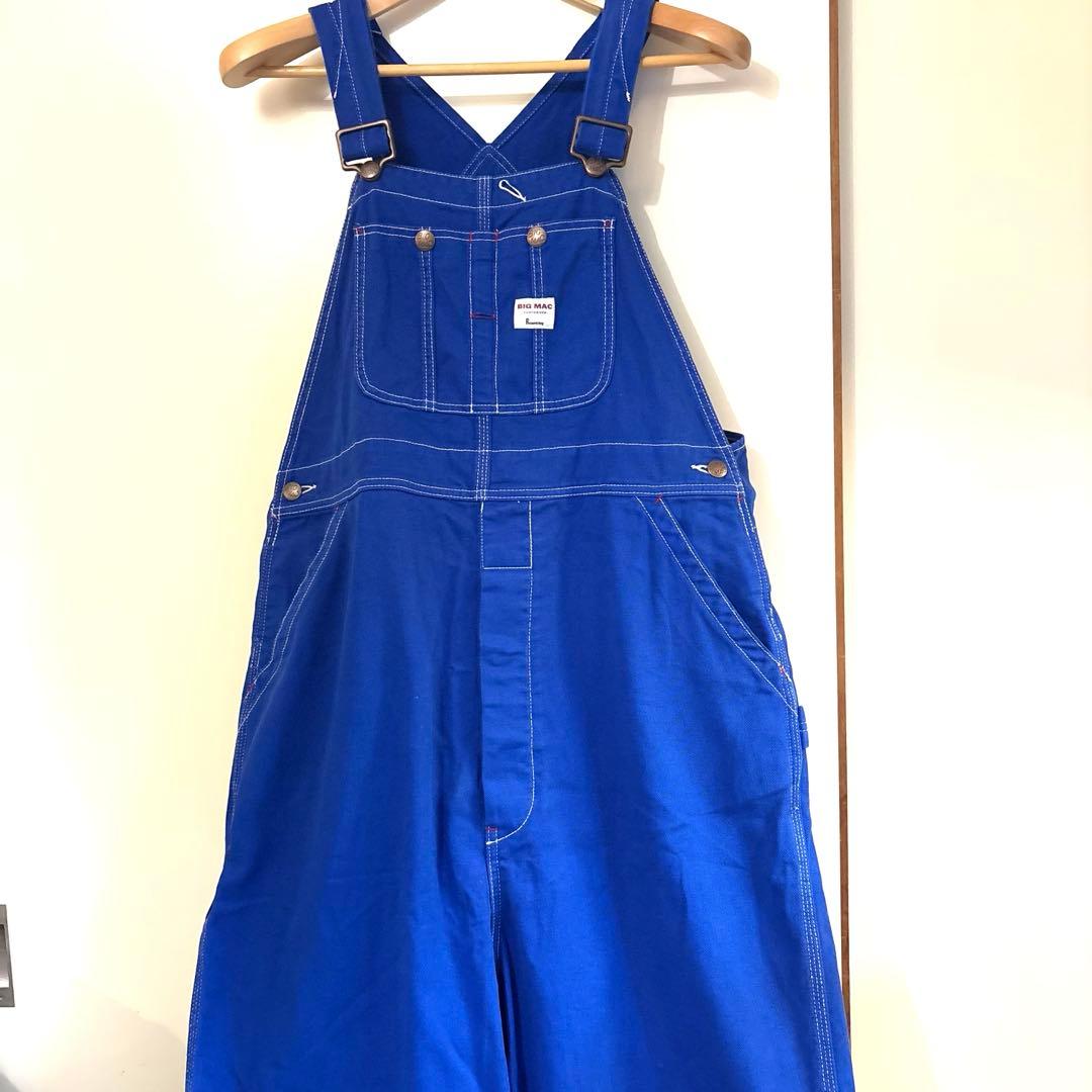 ★期間限定値下げ★BIG MAC ✗ BEAMS BOY 別注 青オーバーオール