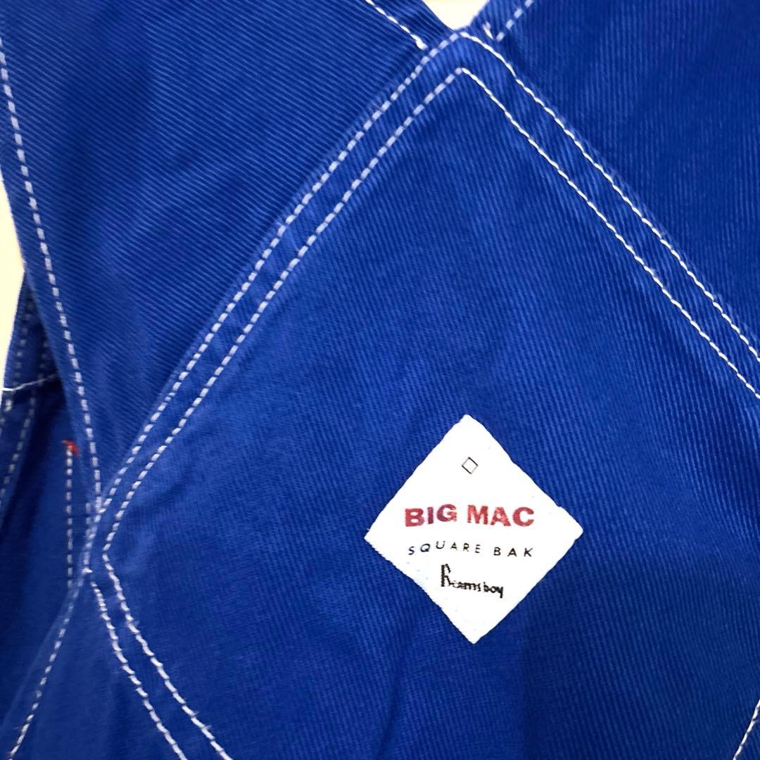 ★期間限定値下げ★BIG MAC ✗ BEAMS BOY 別注 青オーバーオール