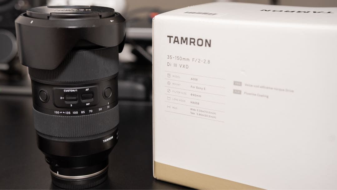 【最安値】TAMRON 35-150mm F2-2.8 ズームレンズ