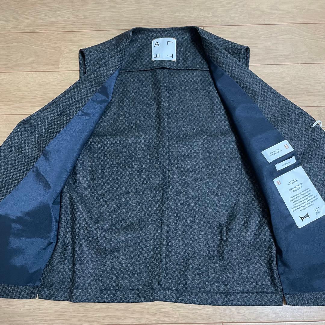 新品 半額以下 保管品 イタリア製 アルテア ウール ジレ