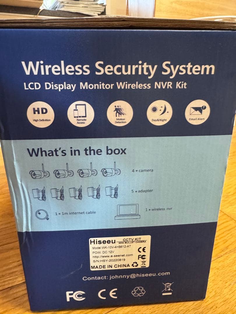 Hiseeu ワイヤレスNVRキット