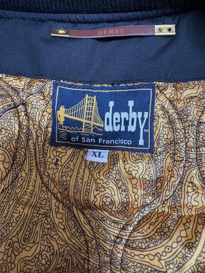 ダービーオブサンフランシスコ　ベスト　ブラック　XL