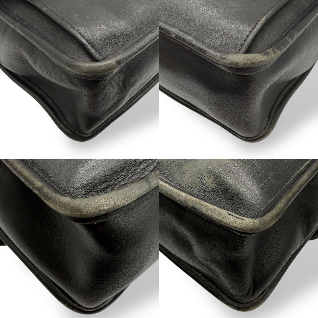 COACH オールドコーチ ビジネスバッグ 2way ターンロック クロスボディ