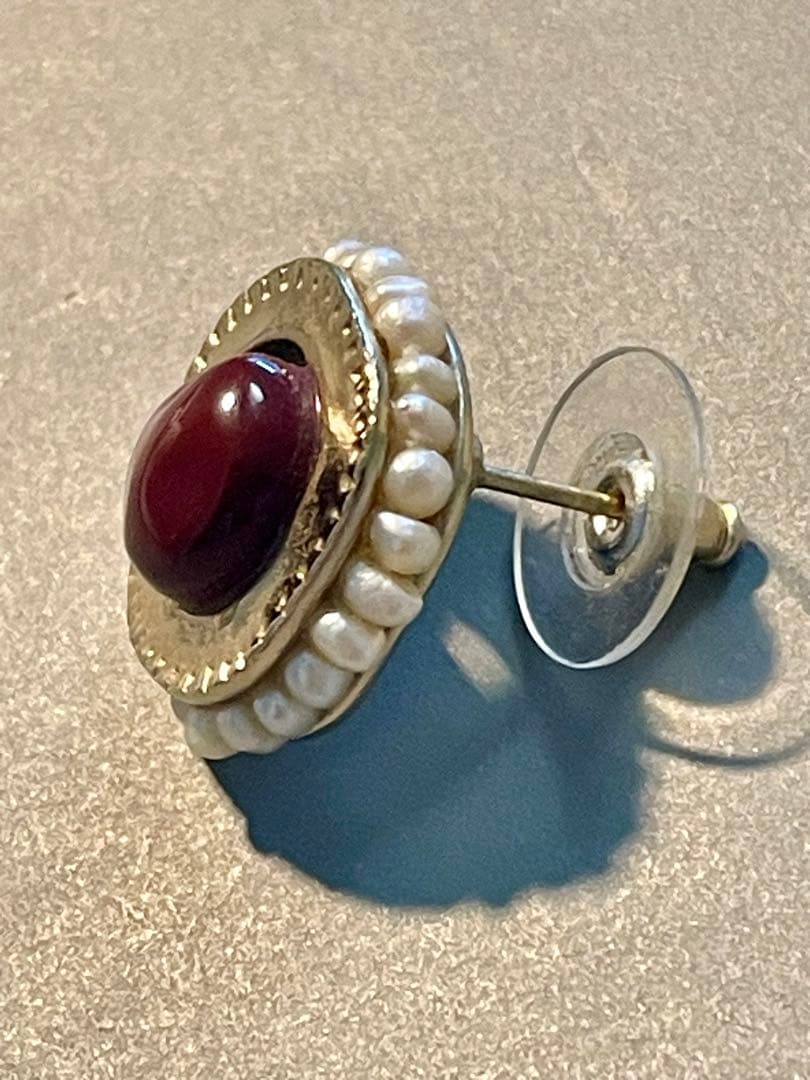 【正規品】CHANEL (シャネル) ストーン ピアス A13A 片耳