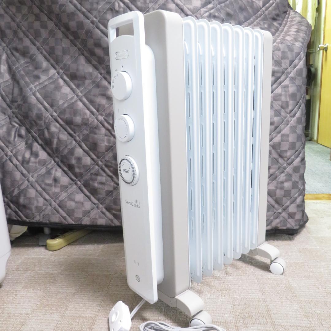 美品　デロンギ ヴェルティカルド RHJ21F0812-WH オイルヒーター