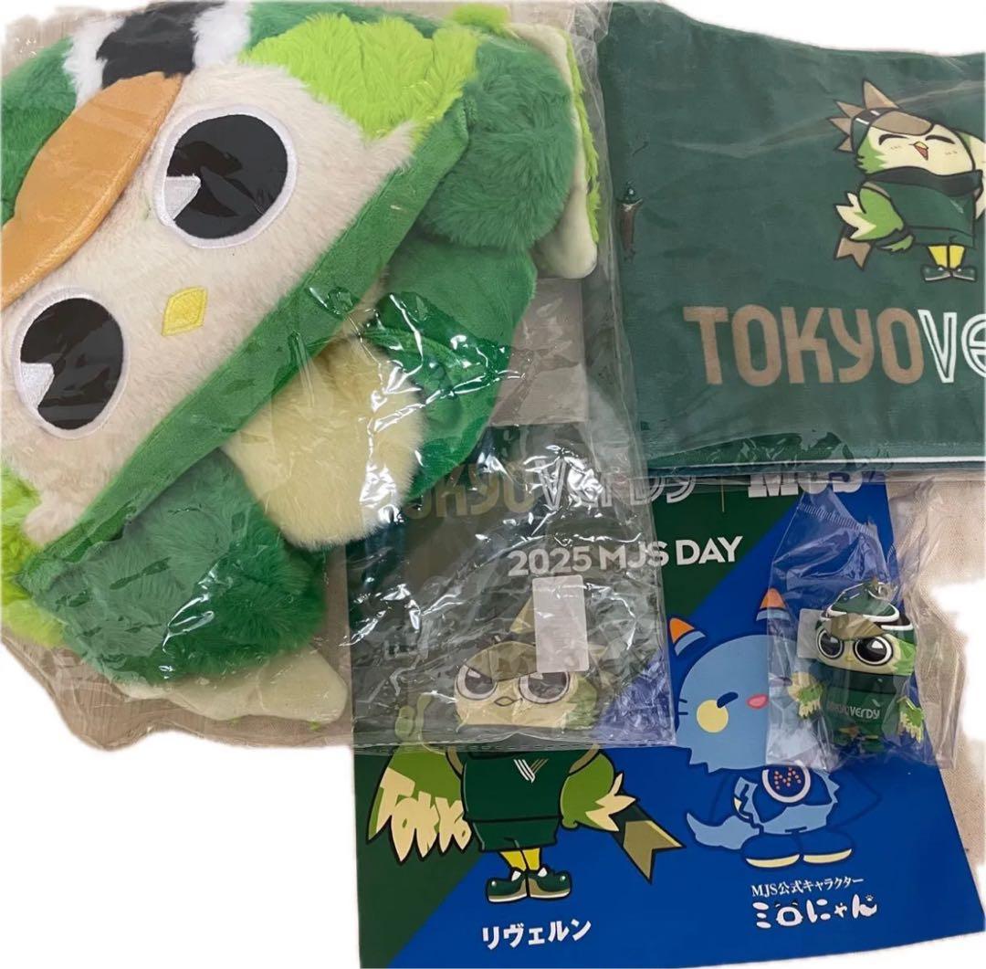 リヴェルン 4点 セット 東京ヴェルディ ヴェルディ マスコット Ｊリーグ 3D