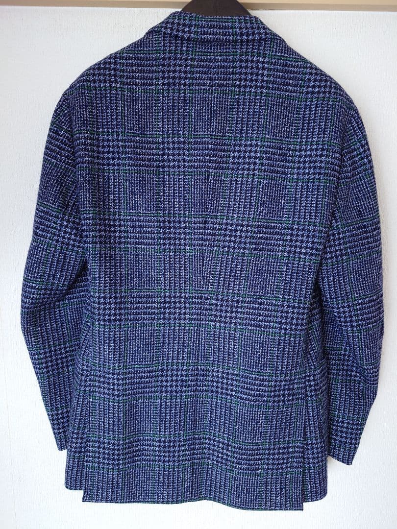 LARDINI グレンチェック easy ジャケット 44