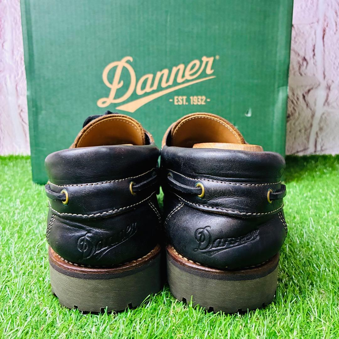 【極美品】danner 3eye デッキシューズ 厚底 本革 8½(26.5)