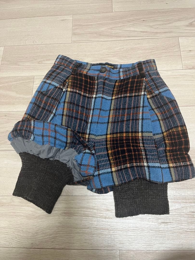 ★ヴィヴィアンウエストウッド★チェックショートパンツ
