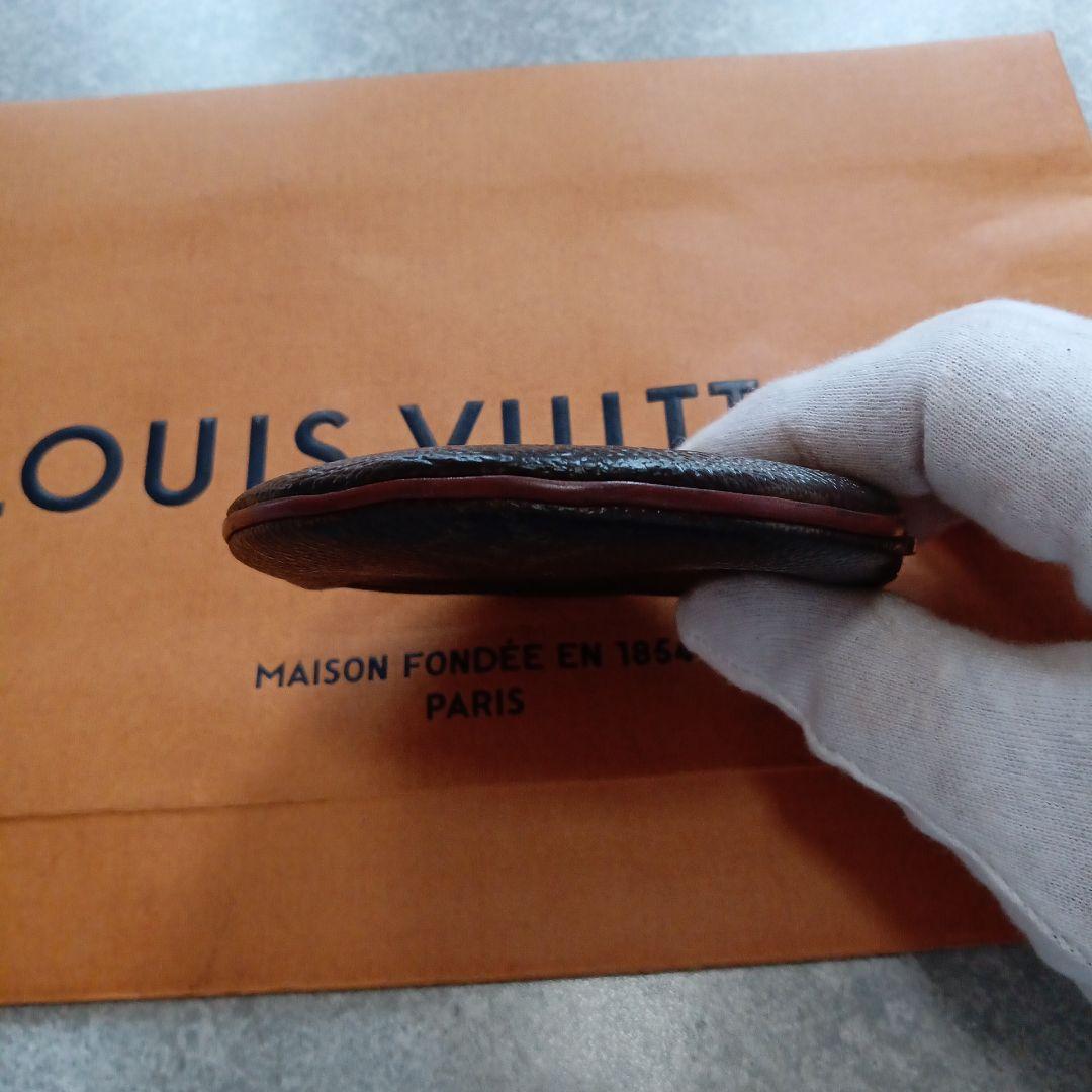 ルイ・ヴィトン。良品モノグラム、ポルトモネ、ロン小銭入れ