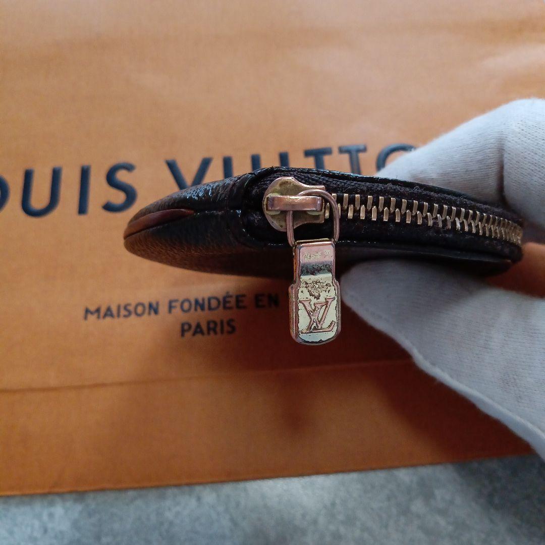 ルイ・ヴィトン。良品モノグラム、ポルトモネ、ロン小銭入れ