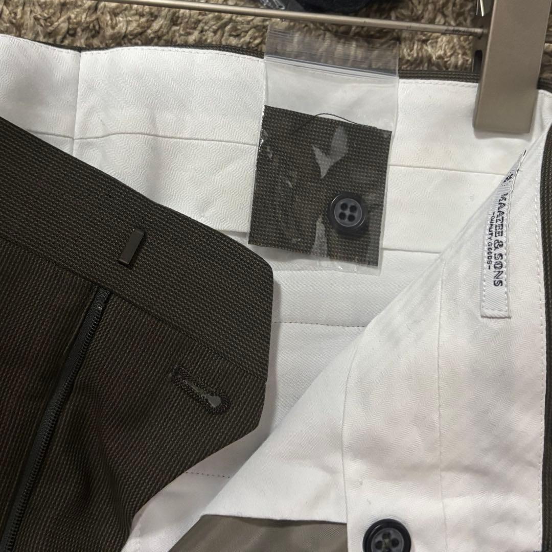 パンツ Forever Slacks Type2 Wool Pincheck size1