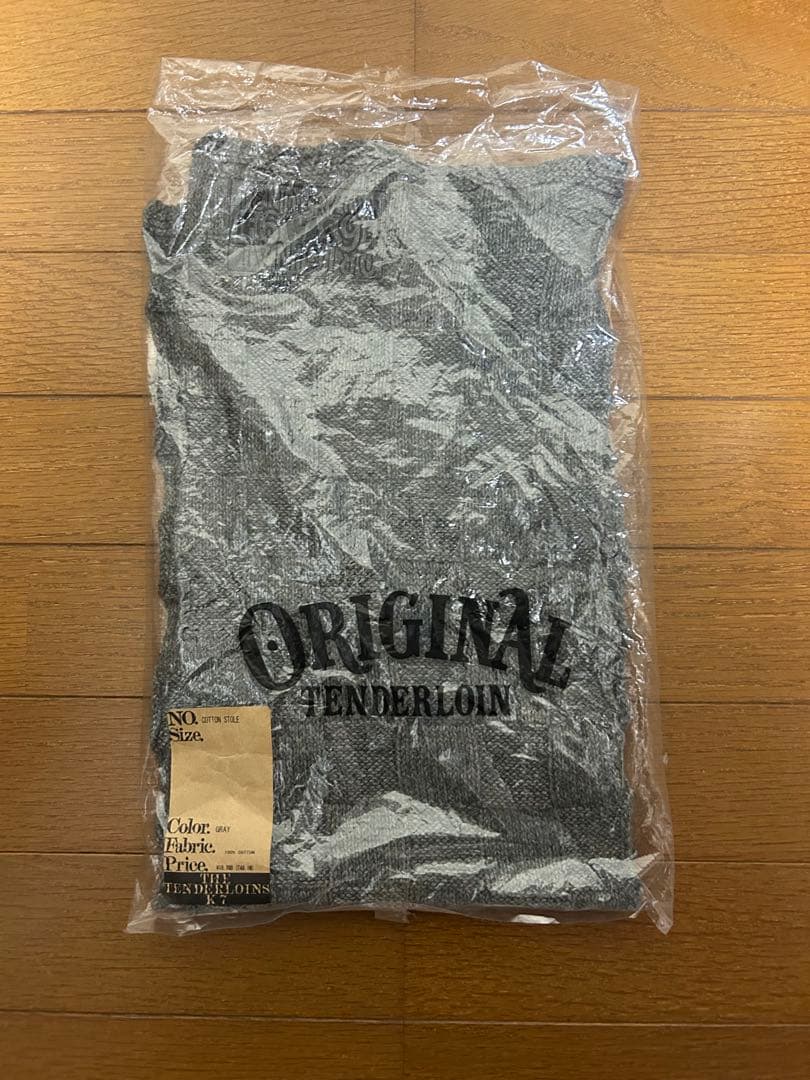 テンダーロイン COTTON STOLE GRAY 未使用　定価！