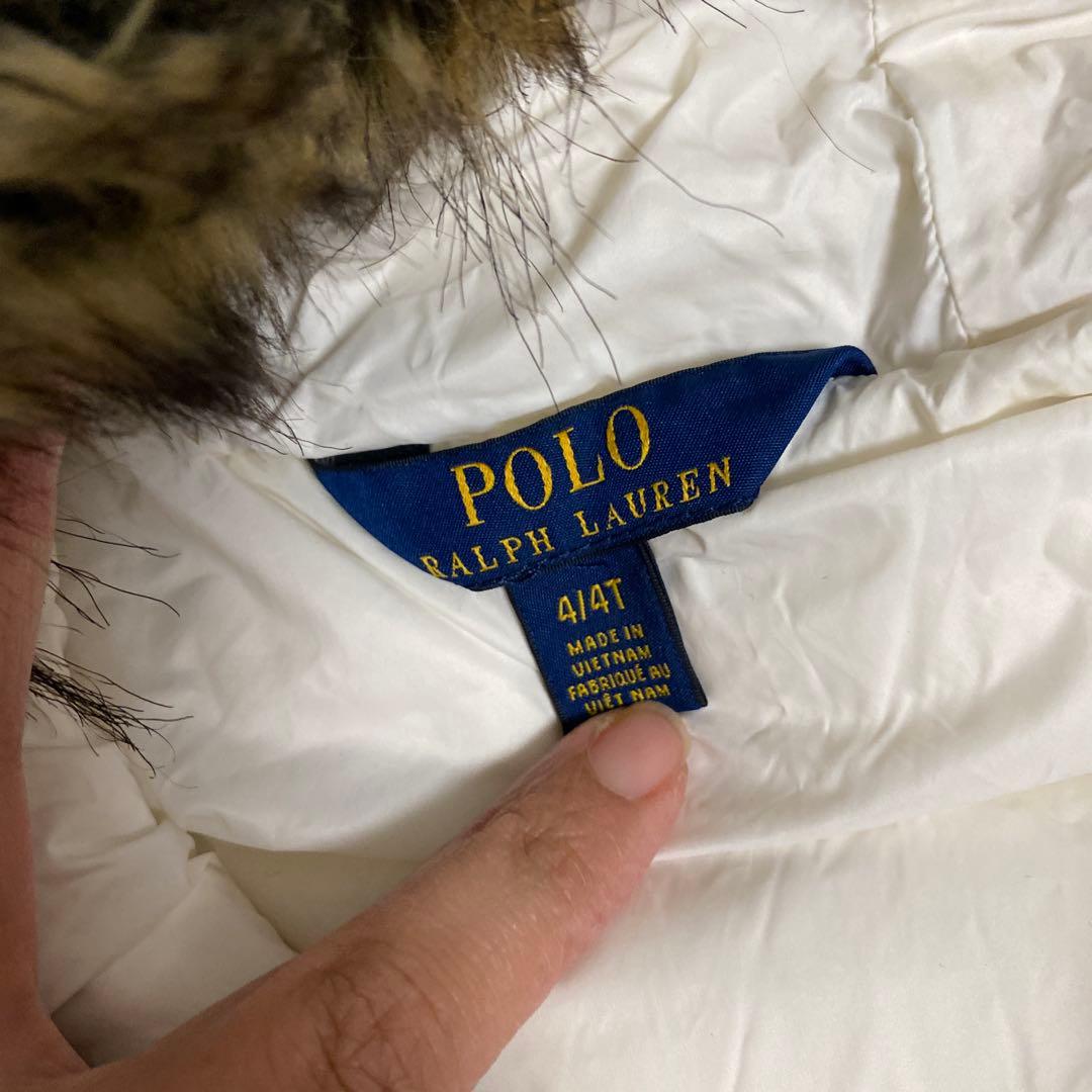 美品　ポロラルフローレン　ポロベアダウンジャケット　110